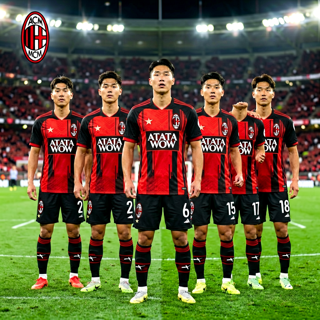 AC米兰球员肖像，红黑军团一线队成员